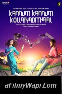 Kannum Kannum Kollaiyadithaal (2020) Hindi Dubbed Movie