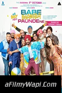 Babe Bhangra Paunde Ne (2022) Punjabi Movie