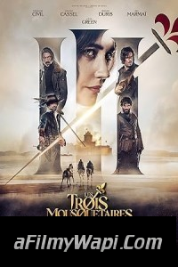 The Three Musketeers - Part II Milady (2023) Hollywood Hindi Dubbed